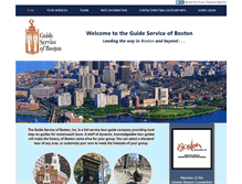 Tablet Screenshot of bostonguides.com